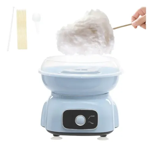 MAQUINA DE ALGODON DE AZUCAR - CELESTE