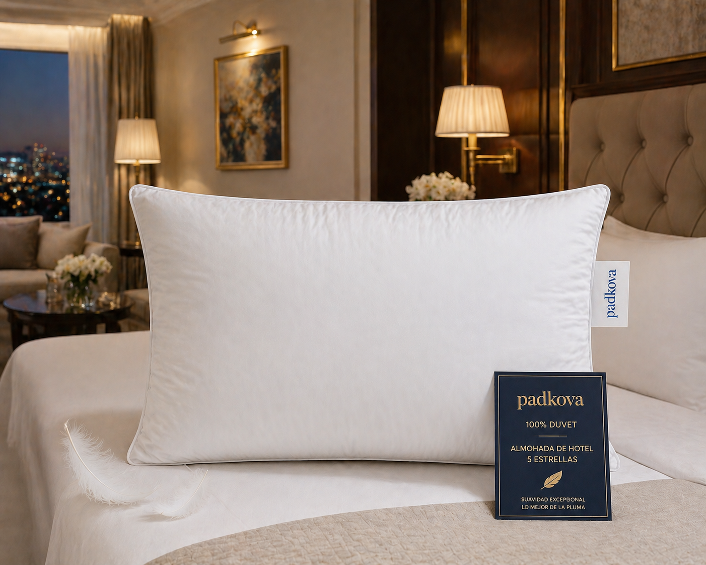 Almohada 100% Duvet 50x70 Padkova