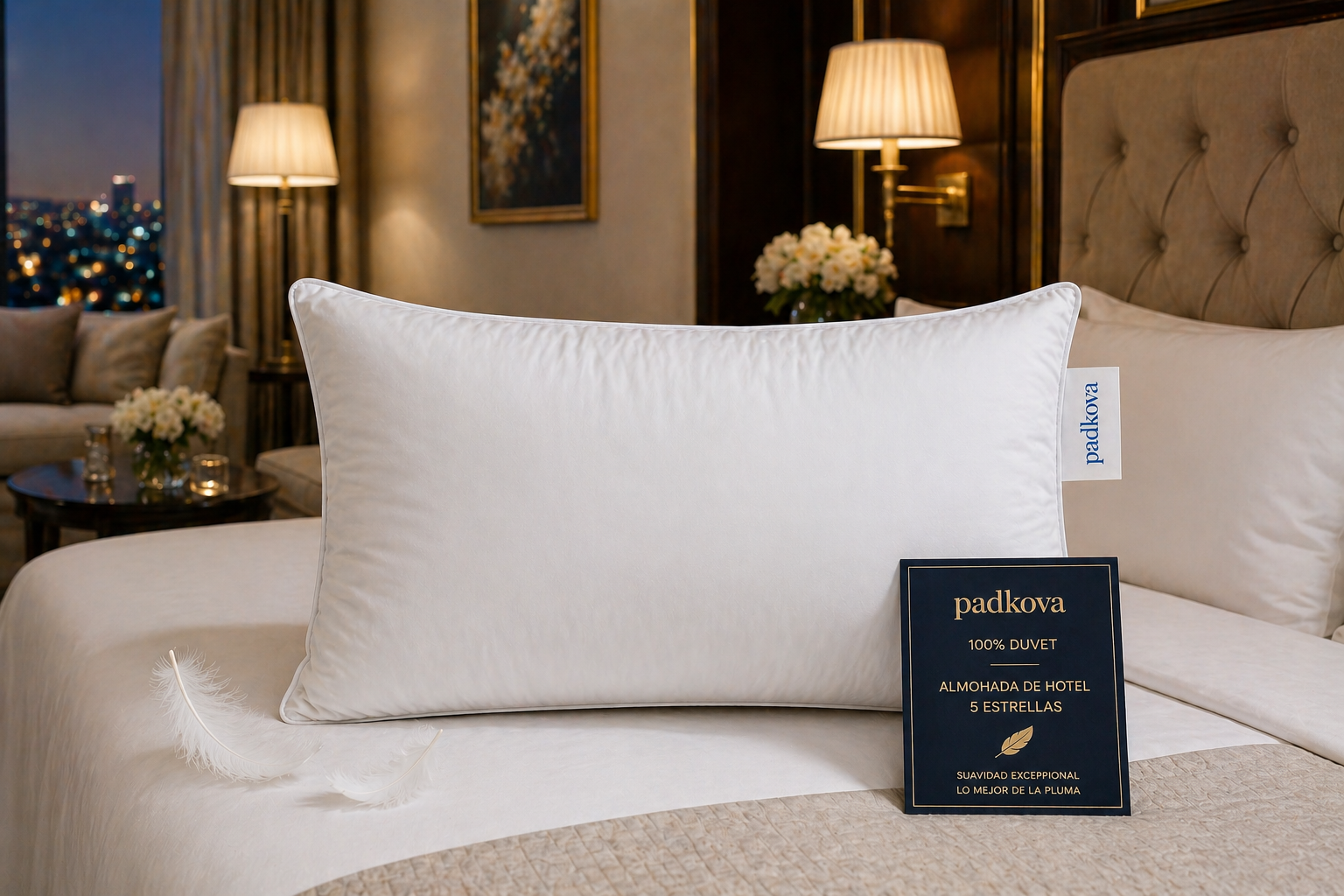 Almohada 100% Duvet 40x70 Padkova