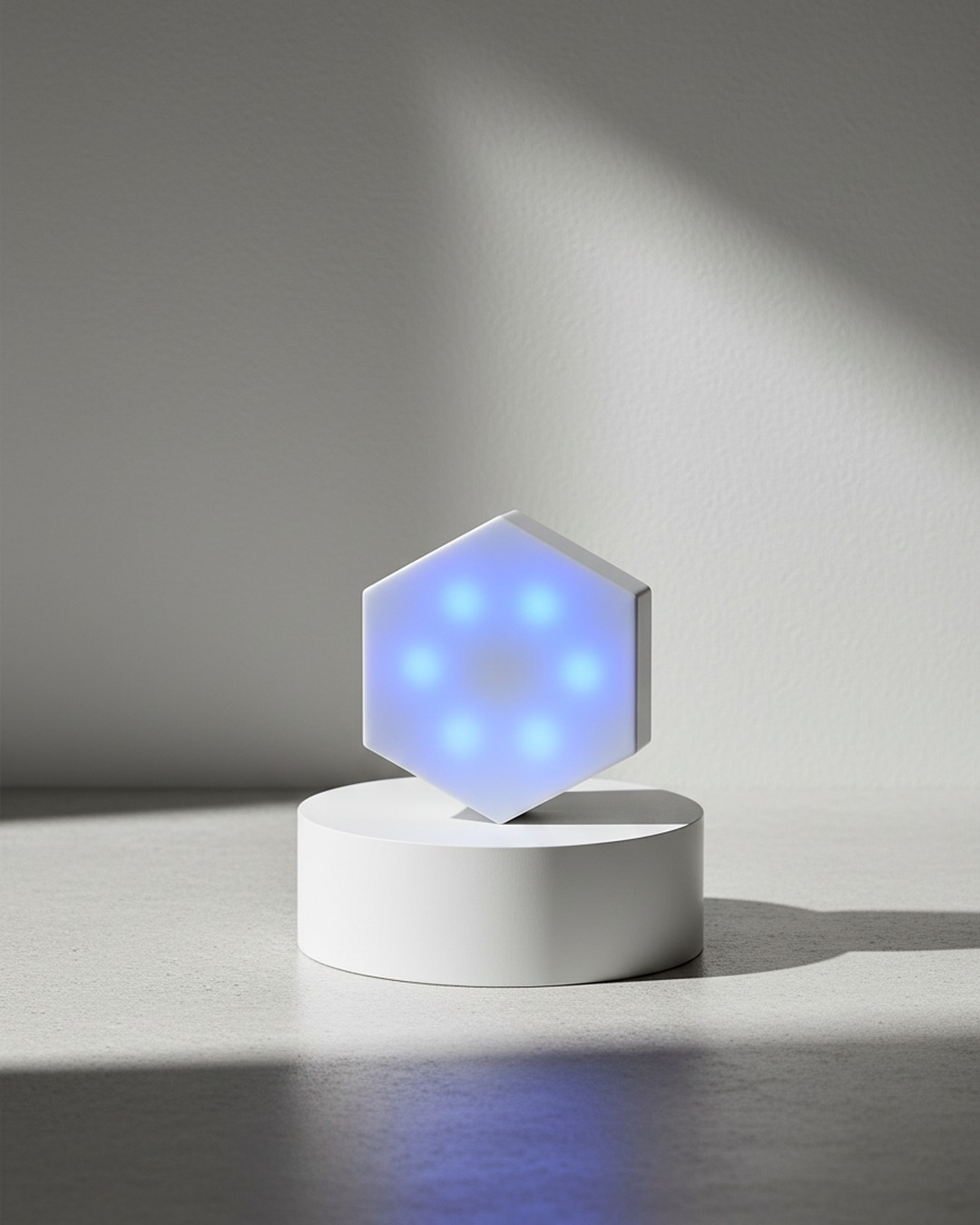 Luces Led Rgb Adhesivas Hexagonal Modular Tactil x3
