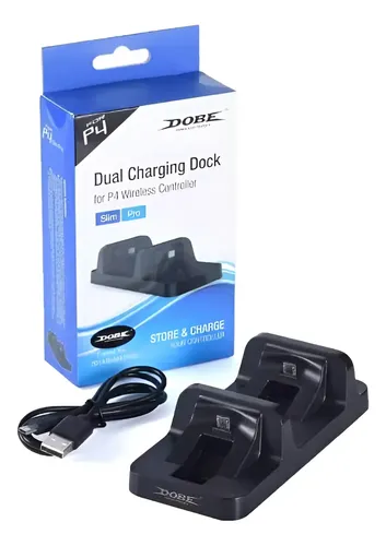 DOCK CARGADOR PS4 DOBLE